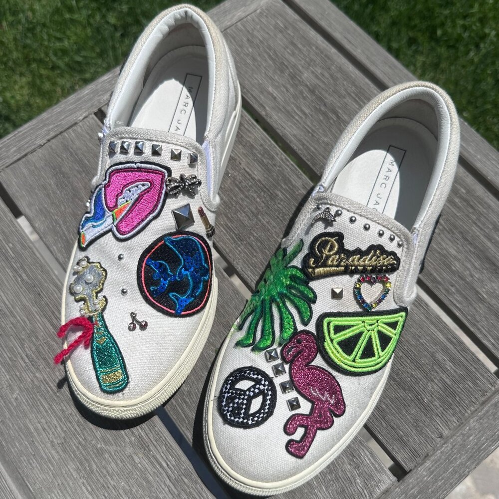Marc Jacobs embellished sneakers